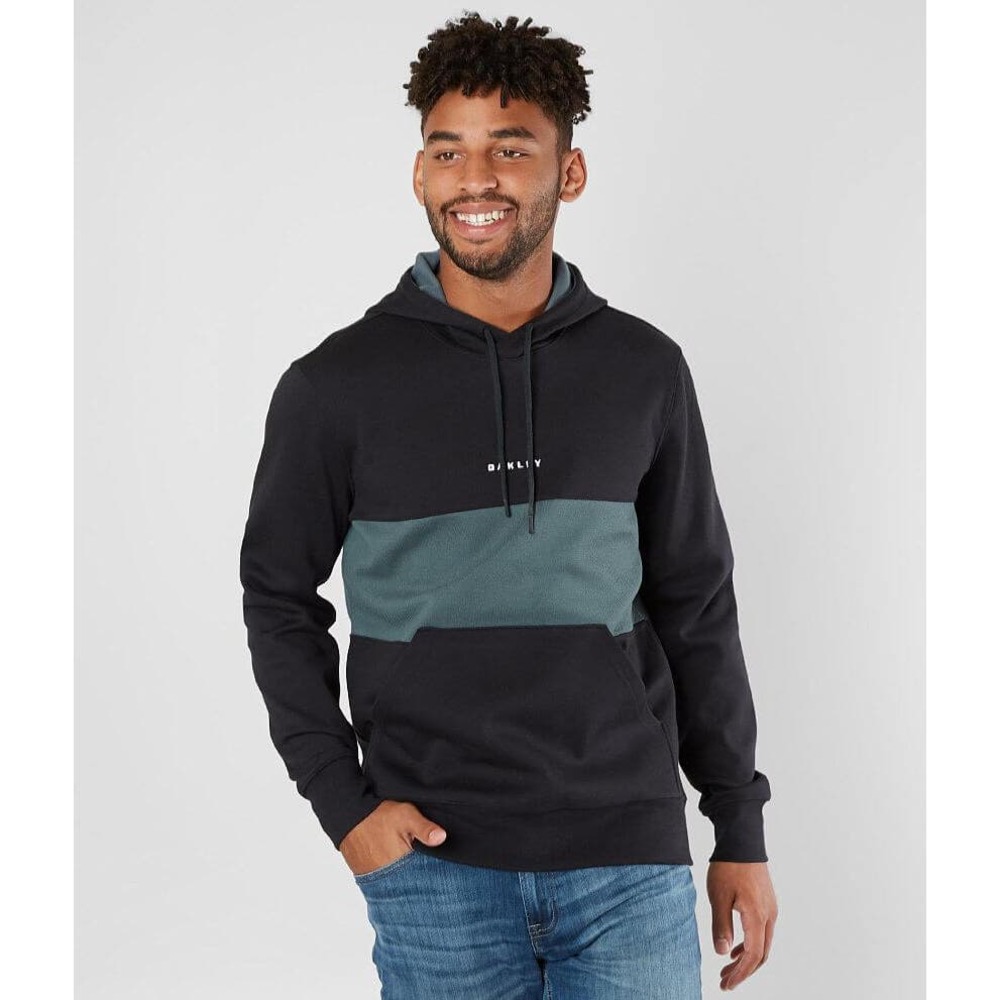 Oakley heavyweight color block hooded sweatshirt‎
